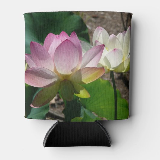 蓮の花I 缶クーラー (正面)