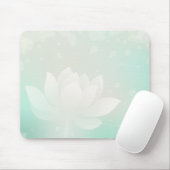 蓮エレガント花マウスパッド マウスパッド (マウス)