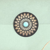 蓮エレガント花曼荼羅 ラウンドシール