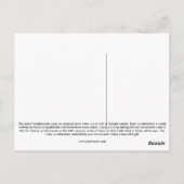 蓮キャンドルホルダー ポストカード (裏面)