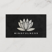 蓮モダン花 名刺 (正面)