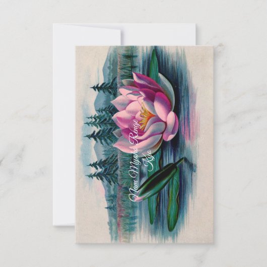 蓮南妙法蓮華経 サンキューカード (正面)