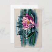 蓮南妙法蓮華経 サンキューカード (正面/裏面)