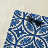 蓮地中海の瓦の模様 – 白蓮 ビーチタオル (インサイチュ)