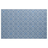 蓮地中海の瓦の模様 – 白蓮 ファブリック (ヤード)