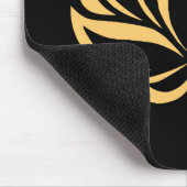 蓮日本のの花 マウスパッド (コーナー)