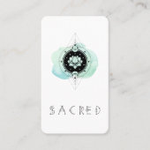 *~*蓮月と涅槃聖像 名刺 (正面)