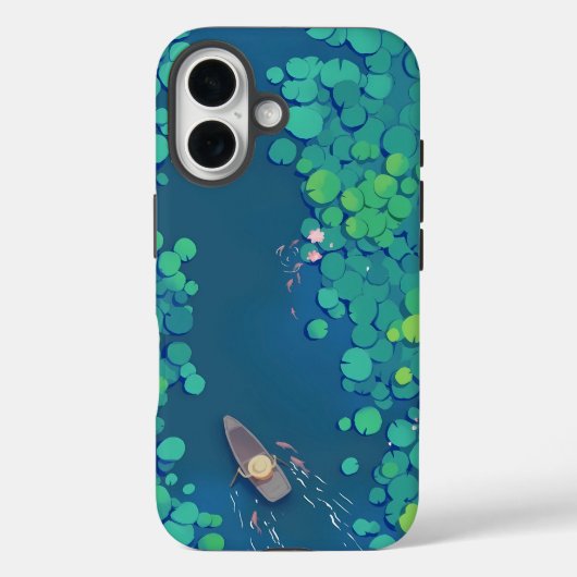 蓮池の一角 Case-Mate iPhoneケース (裏面)