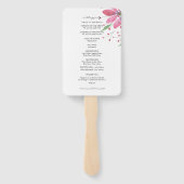 蓮素朴水カラーハンドプロ絵を描グラム ハンドファン (裏面)