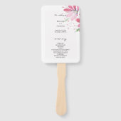 蓮素朴水カラーハンドプロ絵を描グラム ハンドファン (正面)