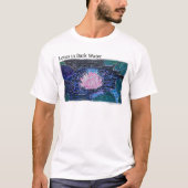 蓮華の暗い水面 Tシャツ (正面)