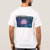 蓮華の暗い水面 Tシャツ (裏面)
