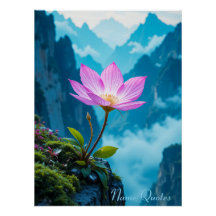 蓮華開花 –霧の上の蓮