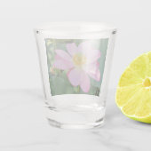 蓮鮮やかの花 ショットグラス (裏面)