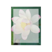 蓮 水の花 | 花 ノートパッド (回転)
