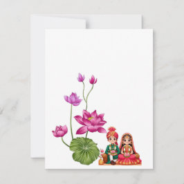 蓮、 花嫁と花婿 セーブザデート