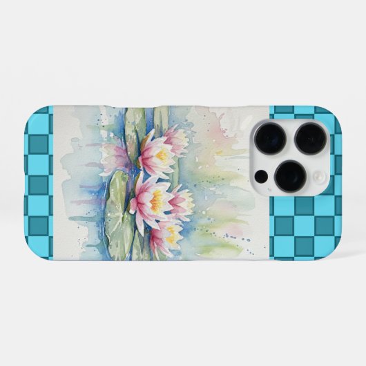 蓮 iPhoneケース (裏面横)