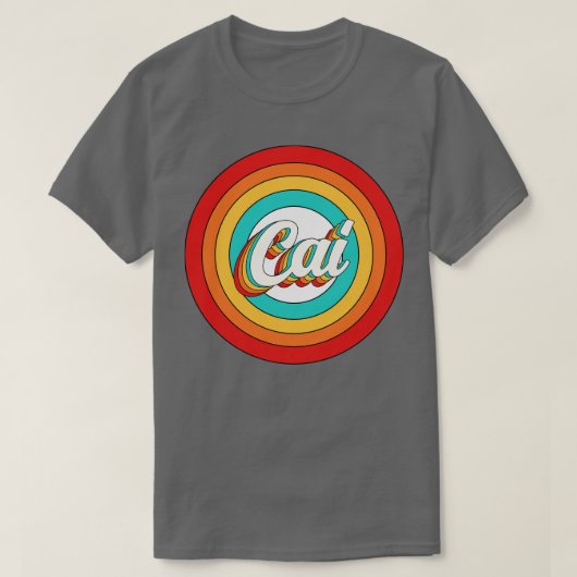 蔡名シャツヴィンテージカイサークル Tシャツ (デザイン正面)