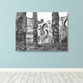 蔵の廃墟 キャンバスプリント (インサイチュ (ウッドフロア))