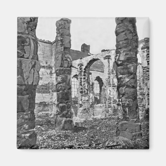 蔵の廃墟 マグネット (正面)