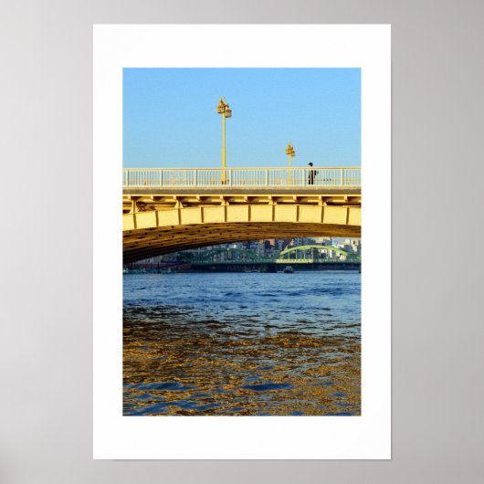 蔵前橋：東京都墨田川 ポスター (正面)