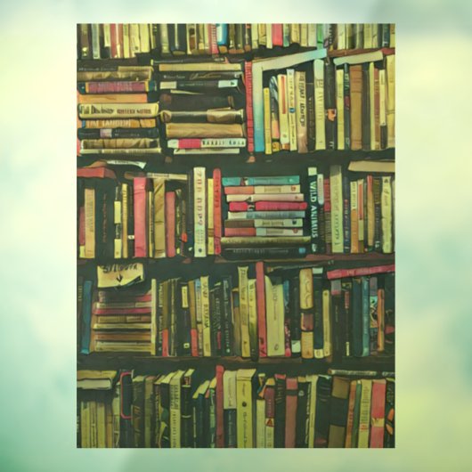 蔵書愛好家の贈カッコいいり物 ウィンドウサイン (シート3)