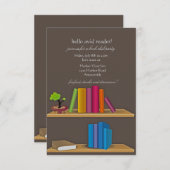 蔵書招待状 招待状 (正面/裏面)