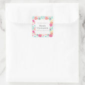 蔵書票この本はシールに属している スクエアシール (バッグ)