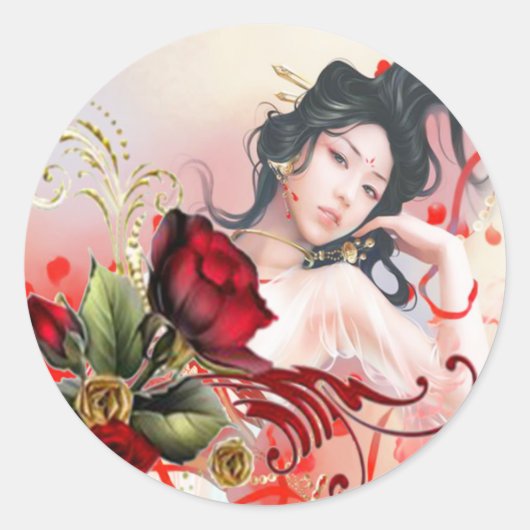 蔵書票とラベル ラウンドシール (正面)