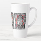 蔵書票クイーンビクトリアアットウィンザーキャッスル カフェラテマグ (右)