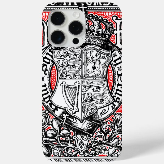 蔵書票クイーンビクトリアアットウィンザーキャッスル Case-Mate iPhoneケース (裏面)