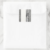 蔵書票シール スクエアシール (バッグ)