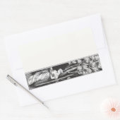 蔵書票シール 長方形シール (封筒)