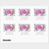 蔵書票ダフヨミ スクエアシール (シート)