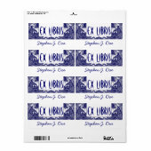 蔵書票ドラゴンDungeon Bookend EX LIBRIS ラベル (フルシート)