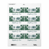 蔵書票ドラゴンDungeon Bookend EX LIBRIS ラベル (フルシート)