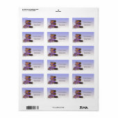 蔵書票ラベル ラベル (フルシート)