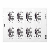 蔵書票ワイズ老人タグこの本は属する ラベル (フルシート)