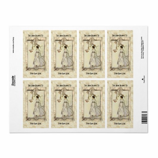 蔵書票 (フルシート)