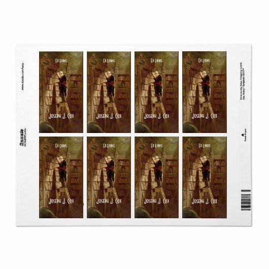 蔵書票 (フルシート)