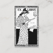 蔵書票 名刺 (裏面)