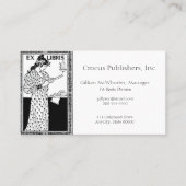 蔵書票 名刺 (正面)