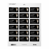 蔵書票Ex Libris名シェフクックブックは次の項目に属する ラベル (フルシート)