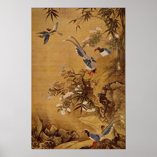 蕭永の花鳥画 ポスター (正面)