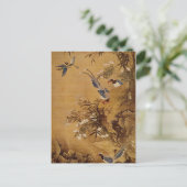 蕭永の花鳥画 ポストカード (スタンド正面)