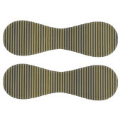 薄いエレガント金ゴールドとネイビーブルー垂直ストライプ色 ソフトボール (パネル)