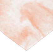 薄いオレンジと白い大理石 テーブルクロス (アングル)