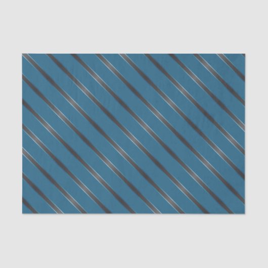 薄いカーボン金属対角線ストライプ材 薄葉紙 (正面)