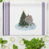 薄いキッチンタオルの金属質浮腫 キッチンタオル (折り畳み)