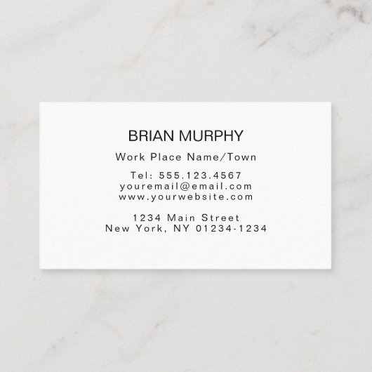 薄いグリーンラインアメリカ国旗のプロフェッショナル 名刺 (裏面)